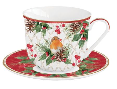 easylife Karcsonyi reggeliz cssze+ alj Christmas Berries dszdobozban