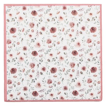 Clayre&eef Szalvta papr 20db-os Rustic Rose