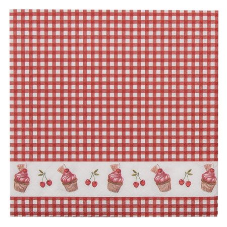 Clayre&eef Szalvta papr 20db-os Cupcake