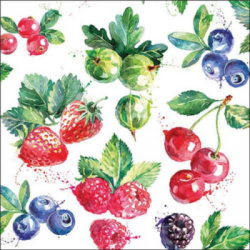  Ambiente Szalvta papr 20db-os Sweet Fruits