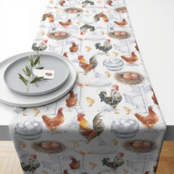  Ambiente Asztali fut Chicken Farm 40x150cm