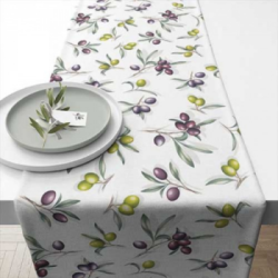  Ambiente Asztali fut Delicious Olives 40x150cm