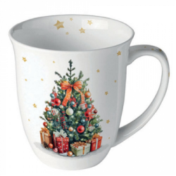  Ambiente Karcsonyi bgre Decorated Christmas Tree