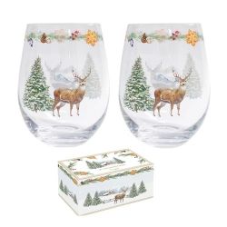  easylife Karcsonyi veg pohr White Forest 2db-os szett dszdobozban