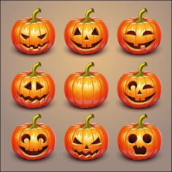  Ambiente Szalvéta papír 20db-os Halloween Pumpkins