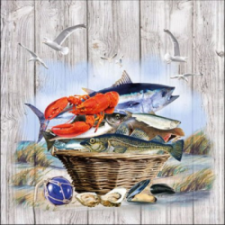  Ambiente Szalvta papr 20db-os Catch of the day