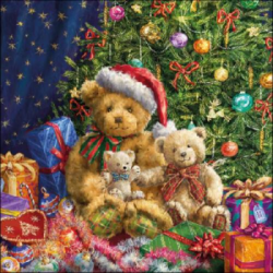  Ambiente Karcsonyi szalvta papr 20db-os X-mas Bears
