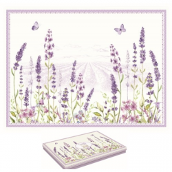 Parafa tányéralátét 4db-os Lavender Field