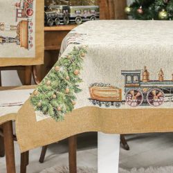  Kreatv Karcsonyi tert 137x240cm Golden Nutcracker arany lurex