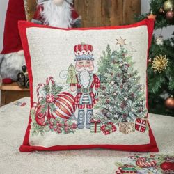  Kreatv Karcsonyi prnahuzat Magic Nutcracker ezst lurex