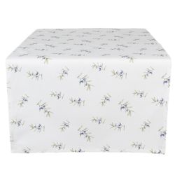  Clayre&eef Asztali fut 50x140cm Olive Fields