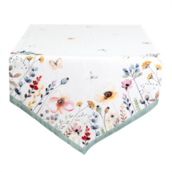  Clayre&eef Asztali fut 50x160cm Flowerbomb