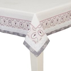 Clayre&eef Tert 100x100cm levenduls csipke dsztssel -50%